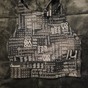 Lululemon Black and Gray Activewear